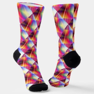 Calcetines Rasgos arcoiris