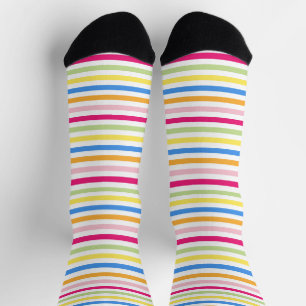 Calcetines Rayas coloridas lindas