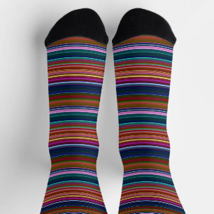 Calcetines Rayas coloridas retro lindas