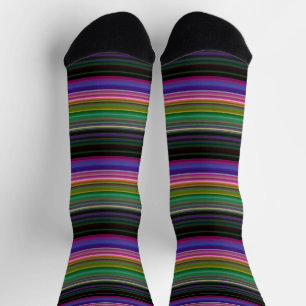 Calcetines Rayas coloridas retro lindas