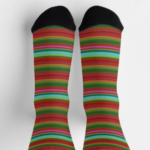 Calcetines Rayas coloridas vintage lindas