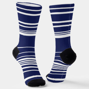 Calcetines Rayas complejas - Azul