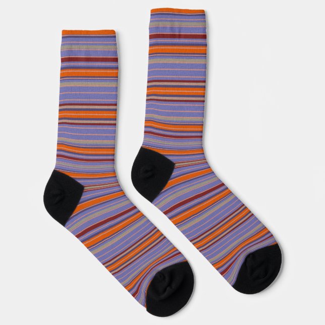 Calcetines Rayas Decorativas (Derecha)