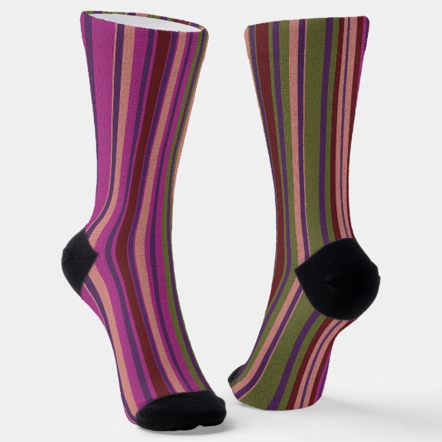 Calcetines Rayas Decorativas (Angular)