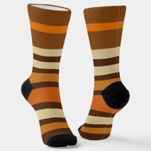 Calcetines Rayas deportivas al estilo retro de los 70