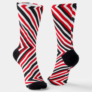 Calcetines Rayas en Movimiento
