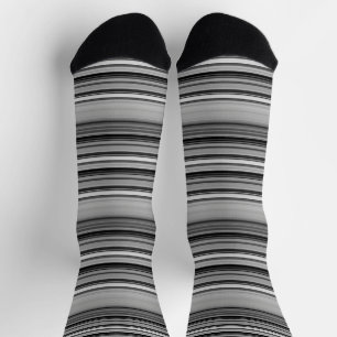 Calcetines Rayas grises negras lindas