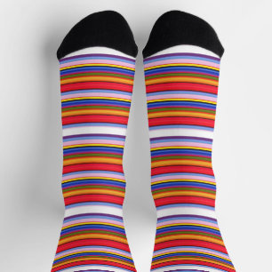 Calcetines Rayas mágicas de colores lindos