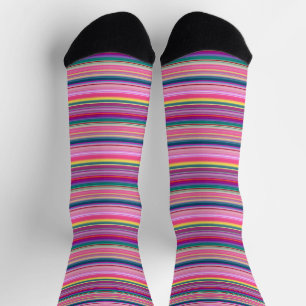 Calcetines Rayas multicolores retro