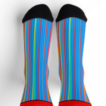 Rayas verticales geométricas arriba rojo