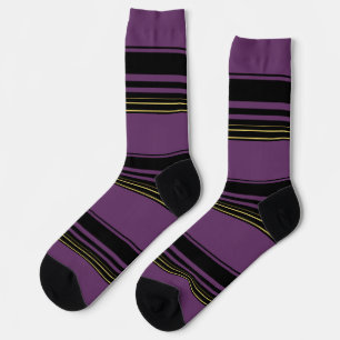 Calcetines Rayas violetas lindas