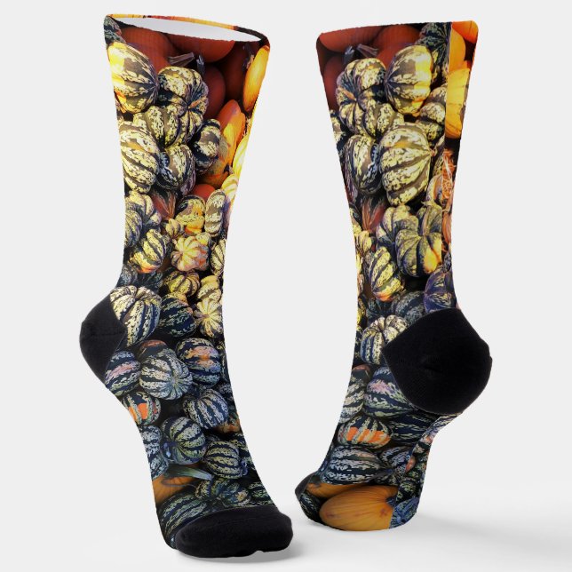 Calcetines Rayas Y Calabazas (Angular)