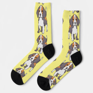 Calcetines Raza de perro Beagle lindo Thunder_Cove