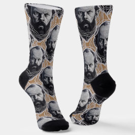 Calcetines Regalo de Fyodor Dostoevsky Retrato papá