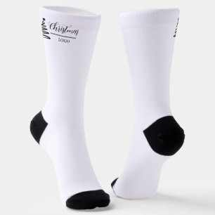 Calcetines Regalo de Navidad Personalizado Camiseta Moderna P