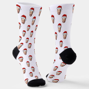 Calcetines Regalo de Navidades de personalizado Face Photo Sa