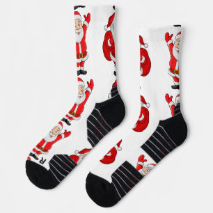 Calcetines Regalo de Santa Printed Lujoso y confortable