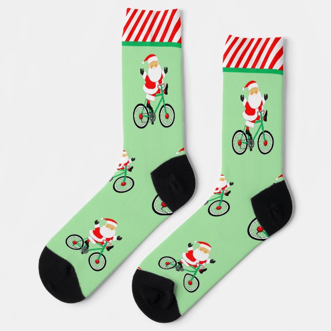 Calcetines Regalo de vacaciones para ciclista (Izquierda)