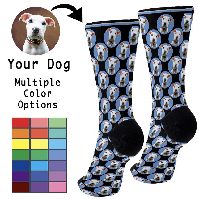 Calcetines Regalo del Día del Padre Personalizado Foto de Per (Subido por el creador)