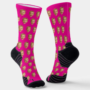 Calcetines Regalo facial personalizado, foto cara personaliza