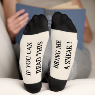 Calcetines Regalo Personalizado Divertido Si Puedes Leer Esto