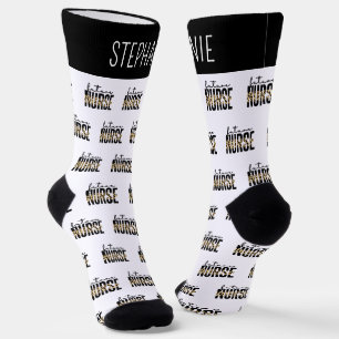 Calcetines Regalos de enfermería personalizada para futuros e