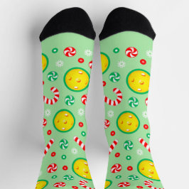 Calcetines Regalos de Navidad para Pickleball