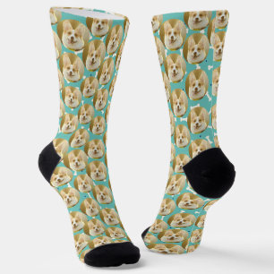 Calcetines Regalos Personalizados de Mascotas de fotografía d