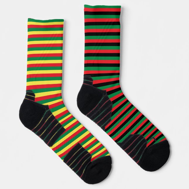 Calcetines Reggae Socken Reggae Rasta Roots (Derecha)