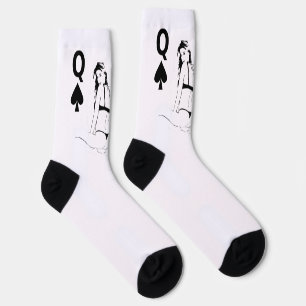 Calcetines Reina de Espadas Chica Bikini Thunder_Cove