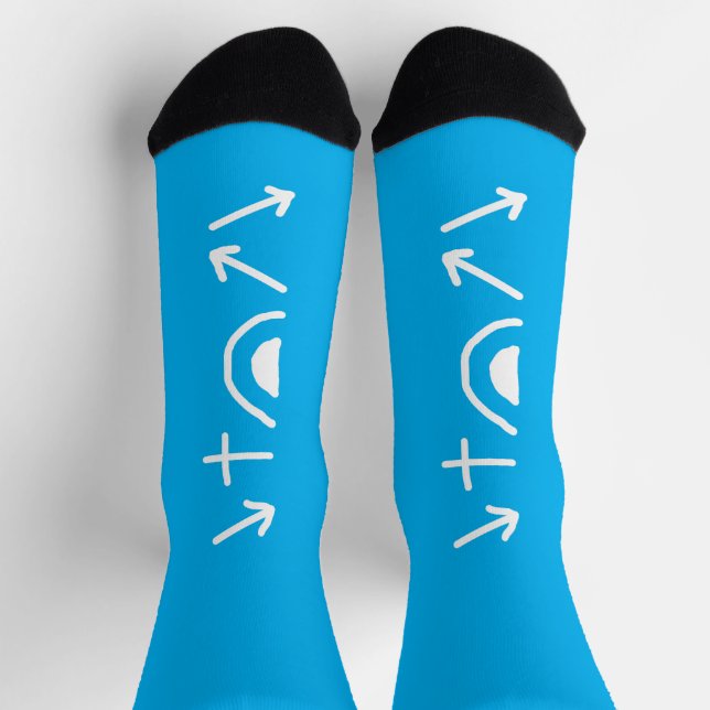 Calcetines Reloj de flechas de gospel (Arriba)