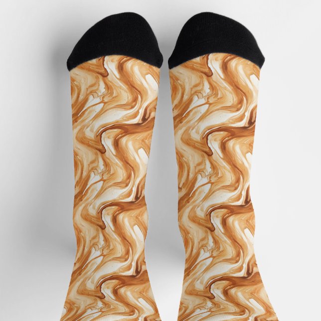 Calcetines Remolinos de Caramelo (Arriba)