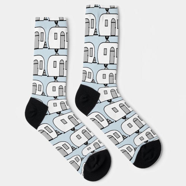 Calcetines remolque clásico vintage redondeado (Derecha)