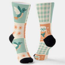 Calcetines Retro Colibrí