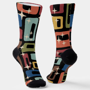 Calcetines Retro Mid Century Moderno