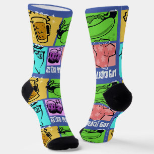 Calcetines Retro Myrtle Beach Guy