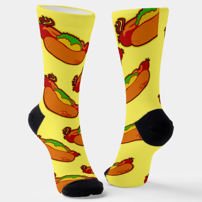 Calcetines Retro Myrtle Beach Guy (Angular)