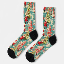 Calcetines Retro Santa Wonderland 2