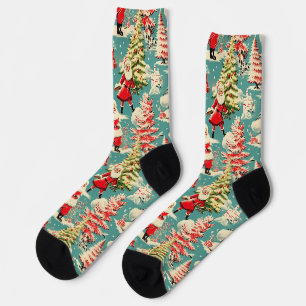 Calcetines Retro Santa Wonderland 2