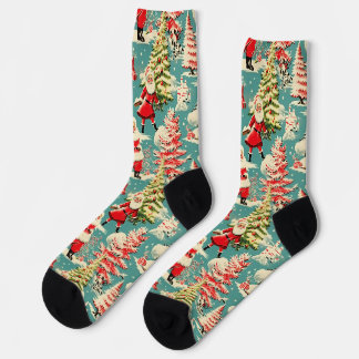 Calcetines Retro Santa Wonderland 2
