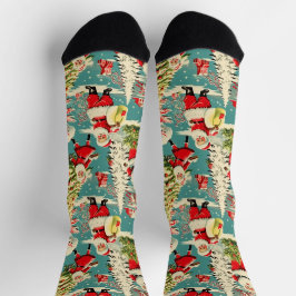 Calcetines Retro Santa Wonderland 2