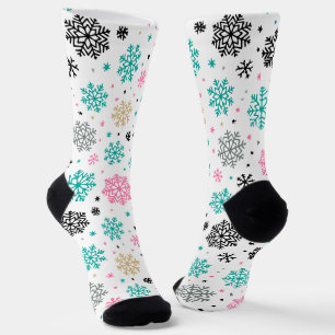 Calcetines Retro Snowflakes