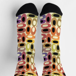 Calcetines Retro Y Colorido