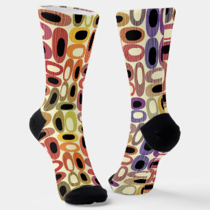 Calcetines Retro Y Colorido