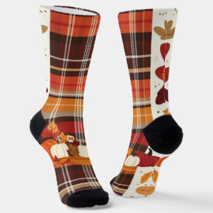 Calcetines Reunirse alrededor de la Plaid