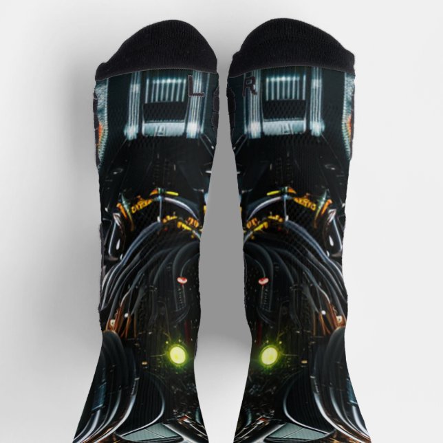 Calcetines Robot 3 high performance socks (Arriba)