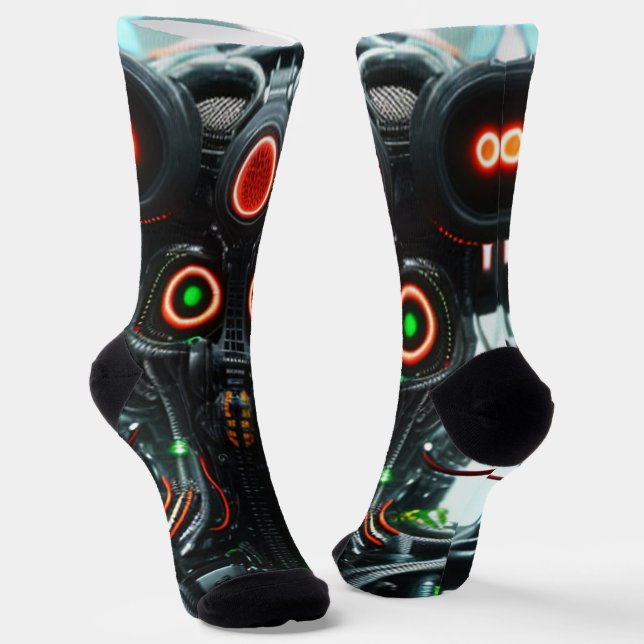 Calcetines Robot 5 premium socks (Angular)