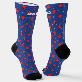 Calcetines Rojo y Azul del 4 de Julio
