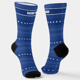 Calcetines rojos y azules del 4 de julio