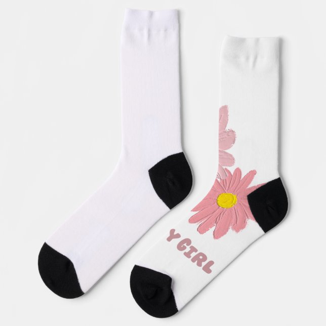 Calcetines Ropa diaria cómoda personalizada (Izquierda)